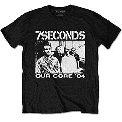 7 Seconds - Our Core '04 / Unisex Band Tshirt