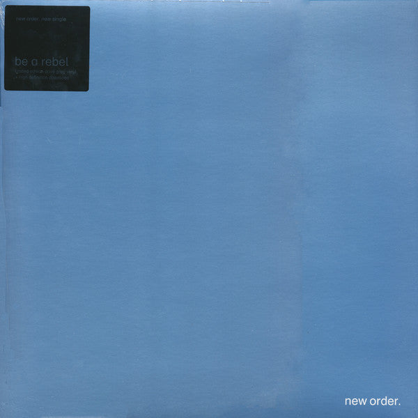 New Order - Be A Rebel / Grey Vinyl Single / Limited Edition