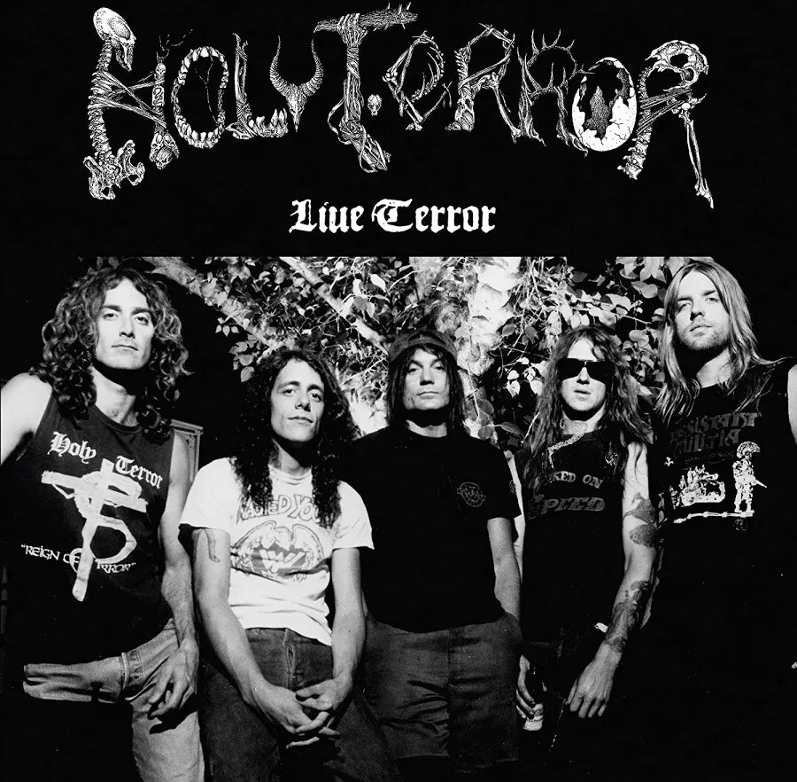 Holy Terror - Live Terror / 2 x Red Splatter Vinyl LP / Limited Edition