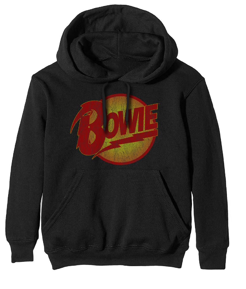 Bowie - Vintage Diamond Dogs Logo / Unisex Pullover Hoodie