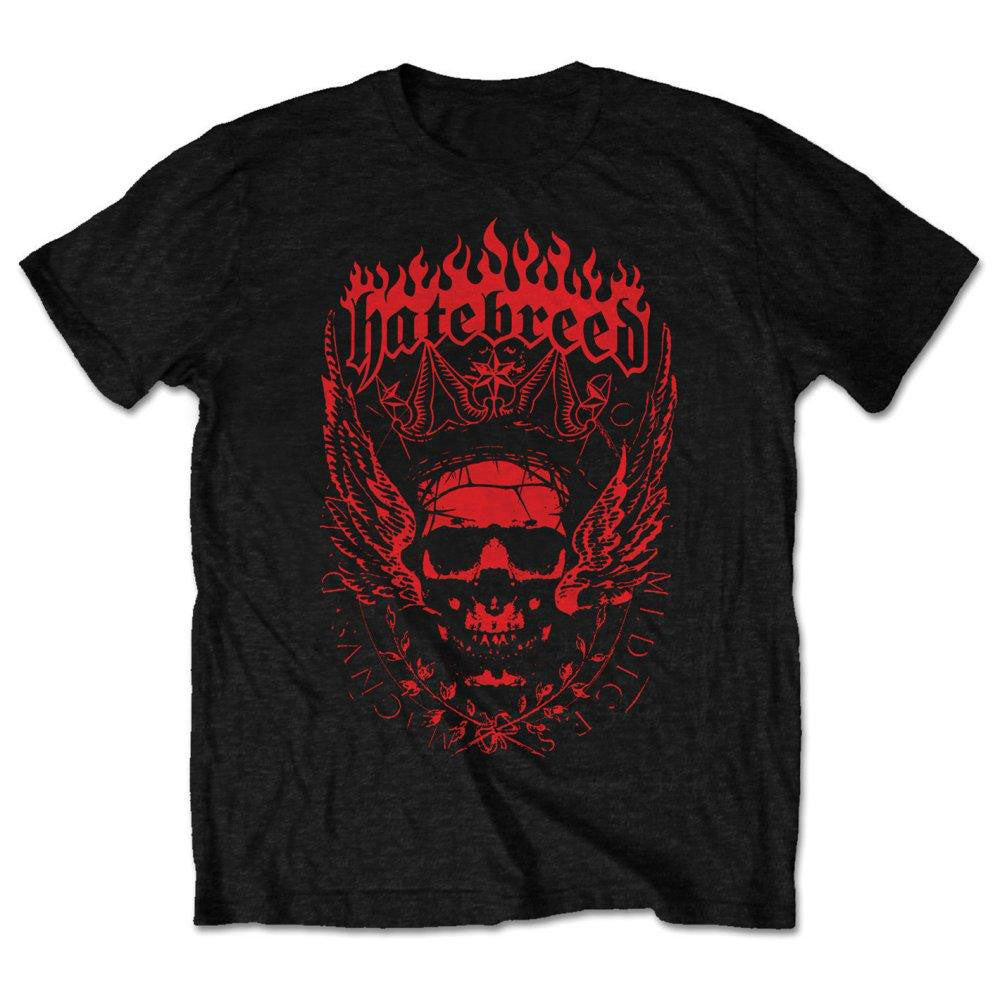 Hatebreed - Crown / Black / Unisex T Shirt