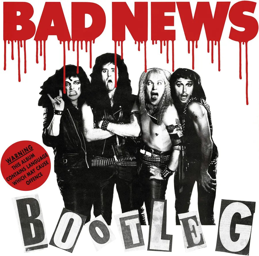 Bad News - Bootleg / Clear Vinyl LP / Reissue