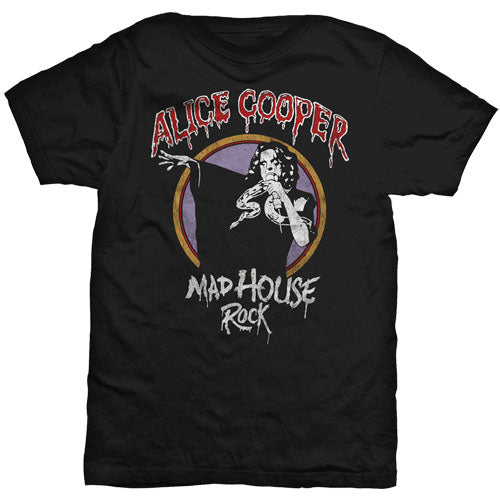 Alice Cooper - Mad House Rock / Unisex T Shirt