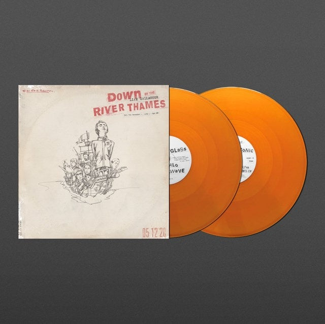 Liam Gallagher - Down By The River Thames / 2 x Orange Vinyl LP / Limited Edition